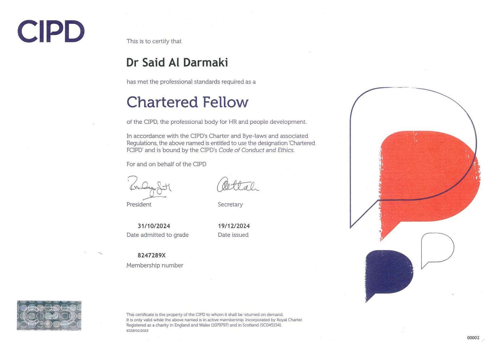 CIPD - Charted fellow